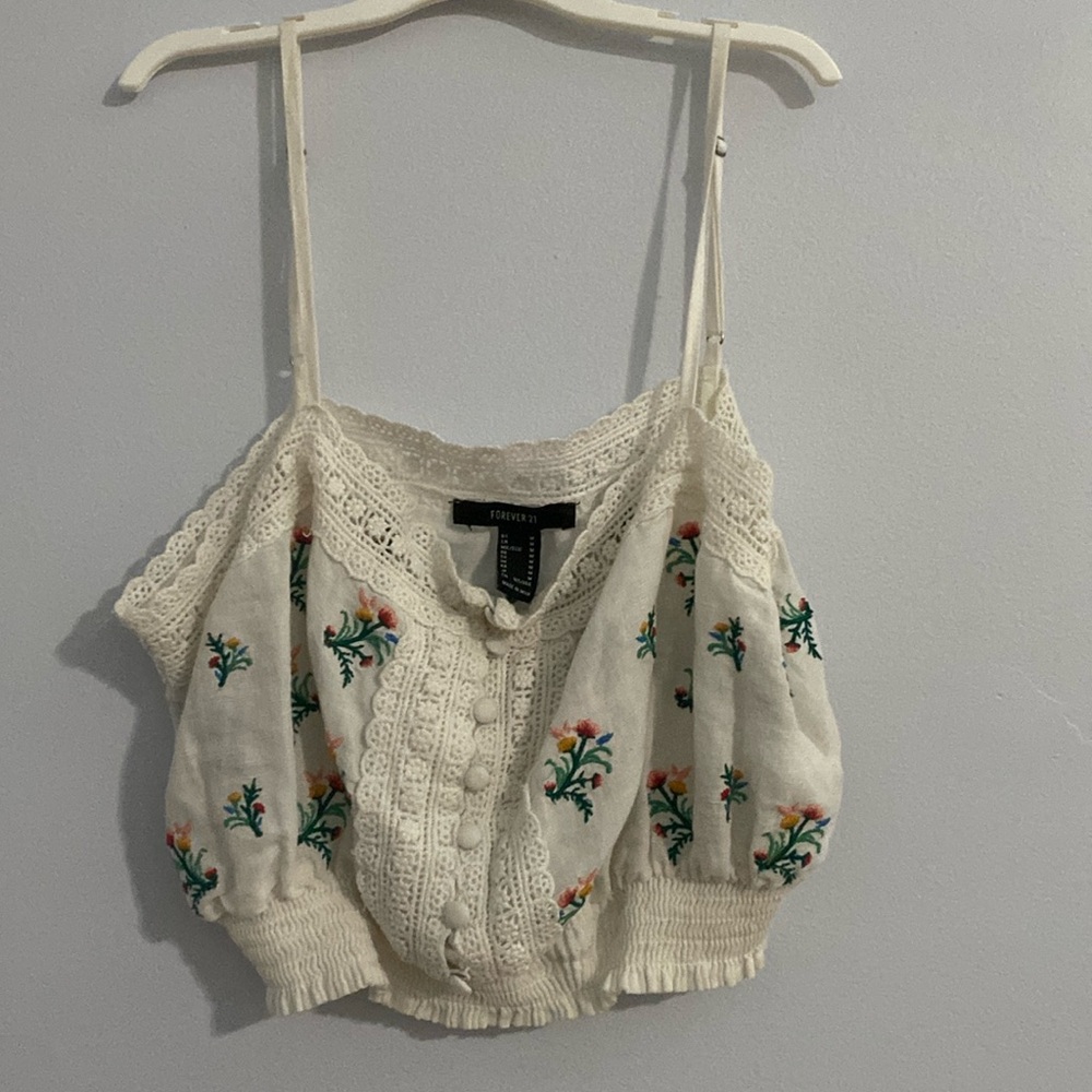 Floral Crop Top